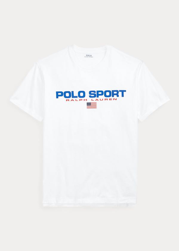 Polo Ralph Lauren Polo Sport Cotton T Shirt Herre Danmark (IYRUW5269)